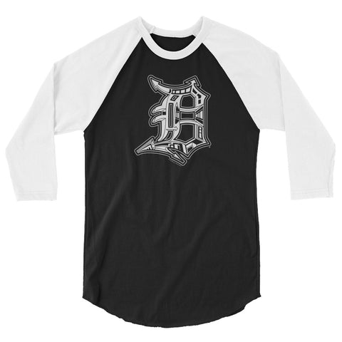 Detroit D 3/4 sleeve raglan shirt - Forbes Design