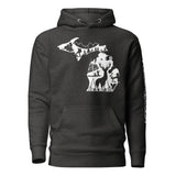Michigan Outdoors Premium Hoodie in Charcoal Heather, front view
