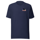 Algorithms Are Your Enemy, Not Each Other T-Shirt in navy, front view