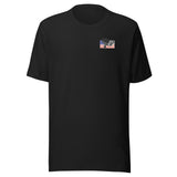 Algorithms Are Your Enemy, Not Each Other T-Shirt in vintage black, front view
