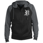 Detroit D Men's Sport Full-Zip Hooded Jacket - Forbes Design