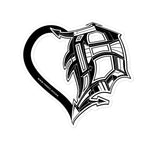 Detroit Heart Sticker - Forbes Design