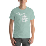 Outdoors Heathered T-Shirt (Unisex) - Forbes Design